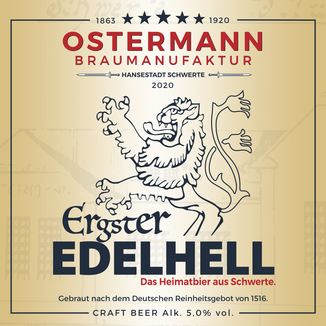 OSTERMANN HELL 20l Keg Fass