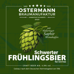 OSTERMANN Jubiläumsfestbier 20l Keg Fass